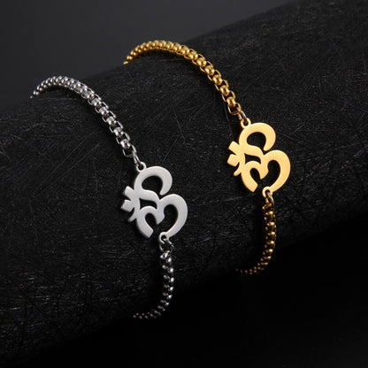 Bracelet symbole Hindou "Om"