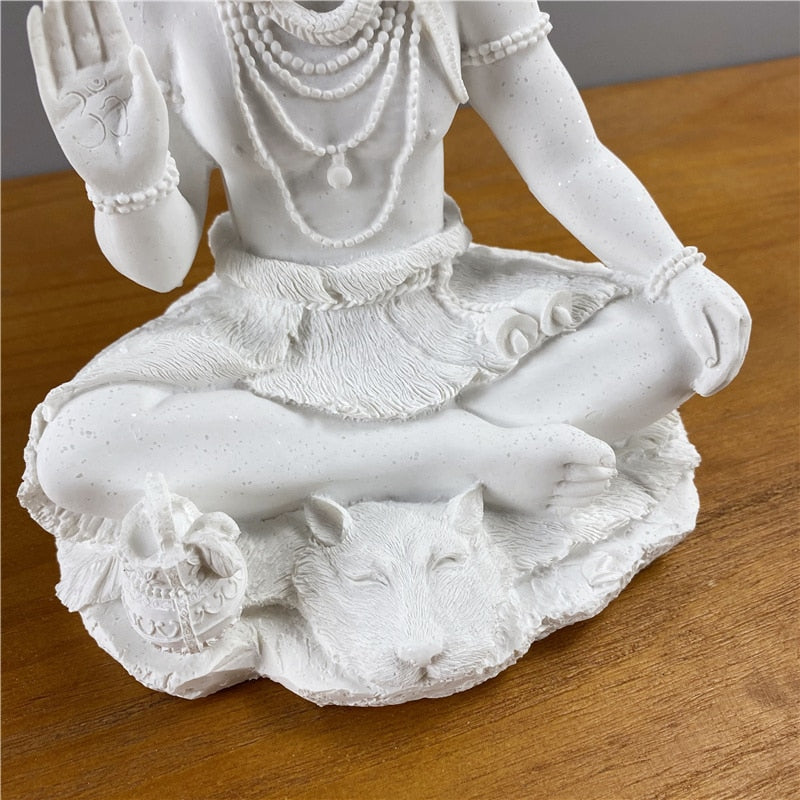 Statue Dieu Hindou Shiva, détail