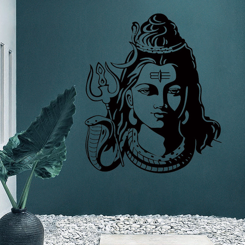 Sticker mural dieu Hindou Shiva